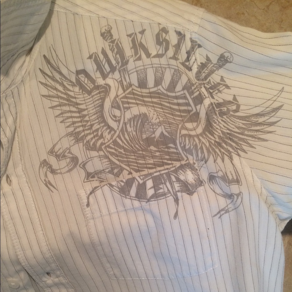 Men's quicksilver button down - Picture 4 of 4